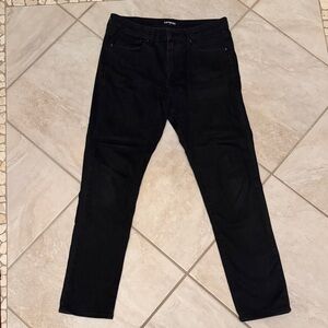 Express Black Slim Men Jeans